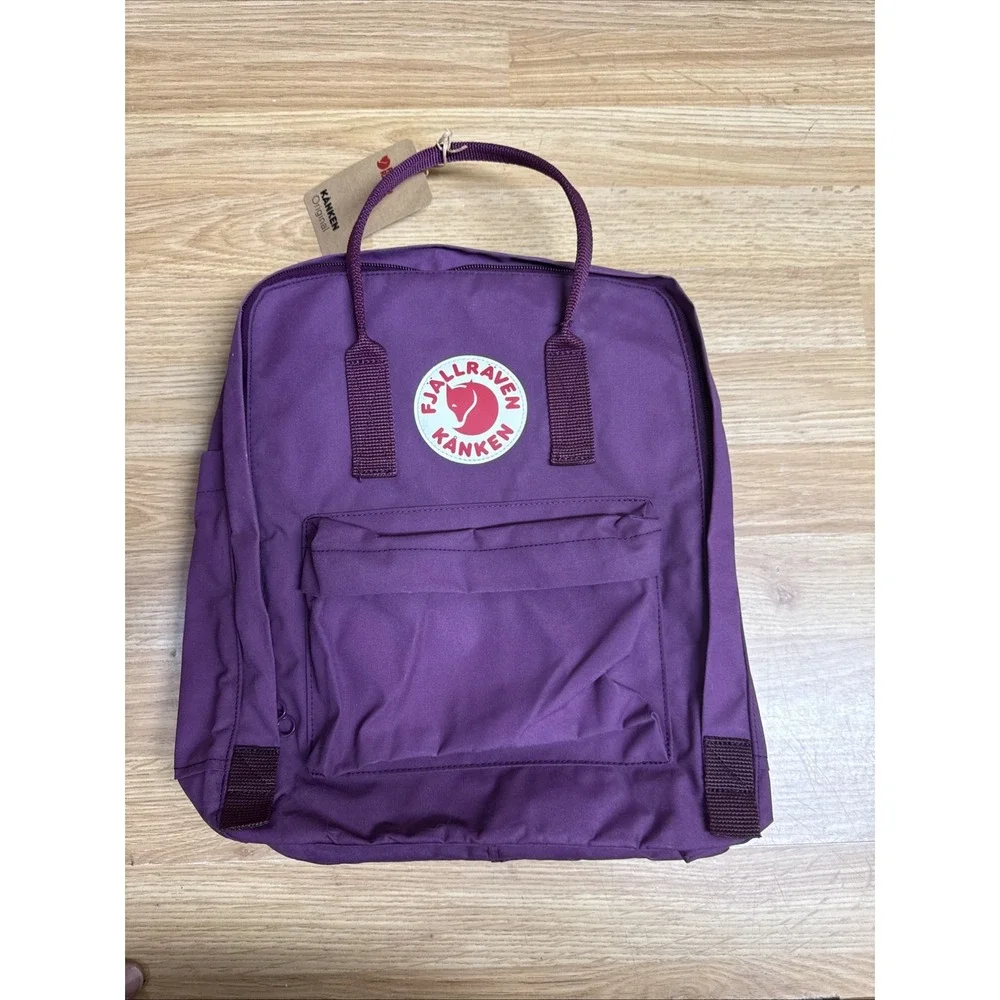 NWT Fjallraven 23510 Kanken Classic Backpack Bag 421 Royal Purple